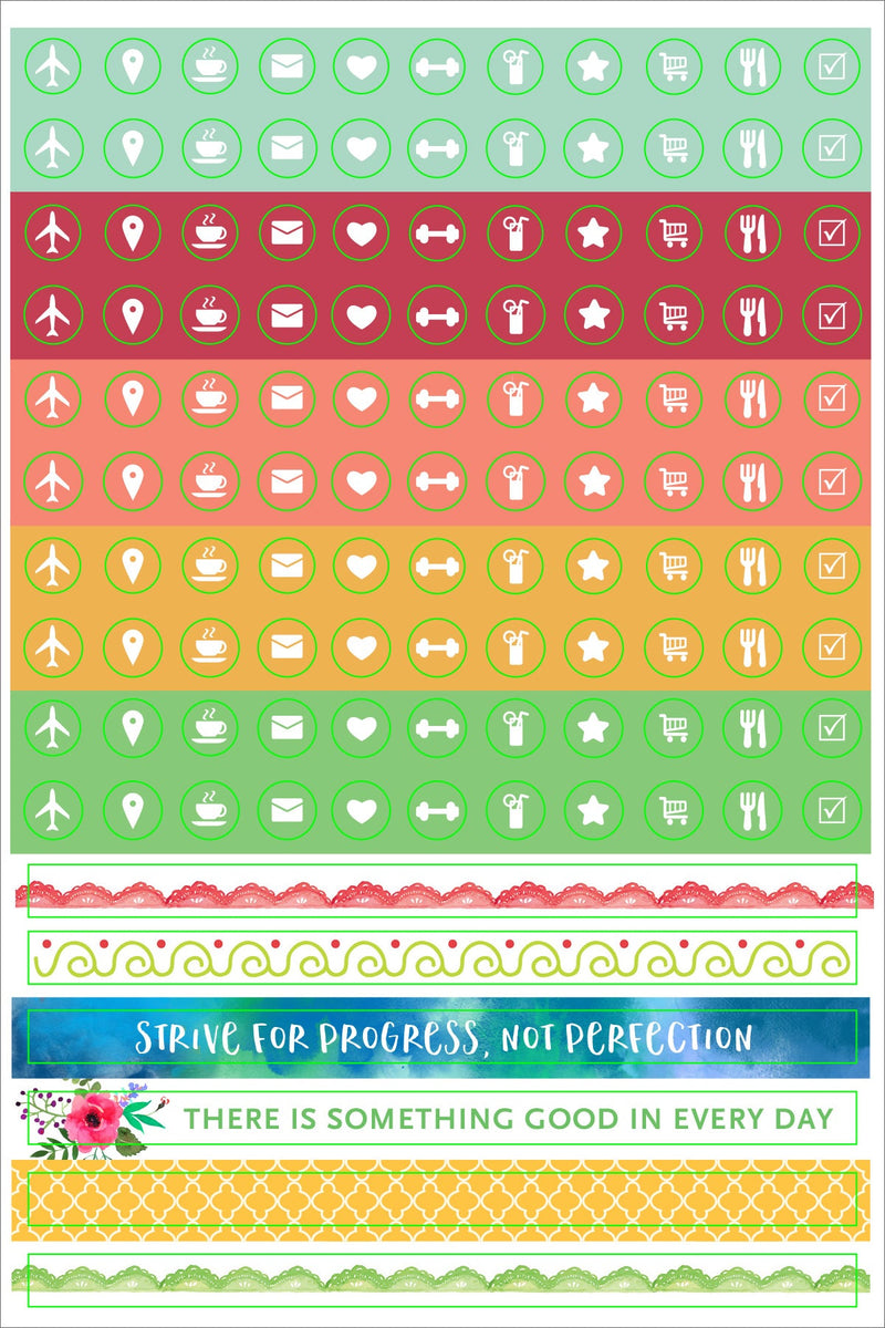 Essentials Planner Stickers Mega Pack