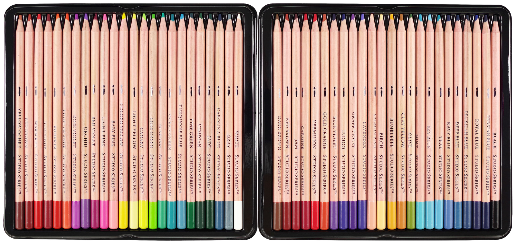  Studio Series Deluxe Colored Pencil Set (Set of 50):  9781441321343: Peter Pauper Press: Books