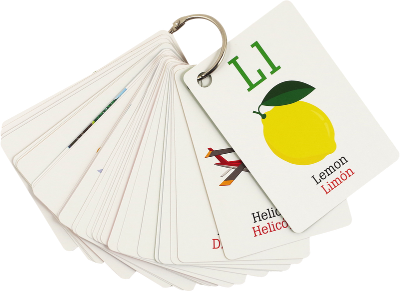 Bilingual English-Spanish Flash Cards Value Pack (Set of 4)