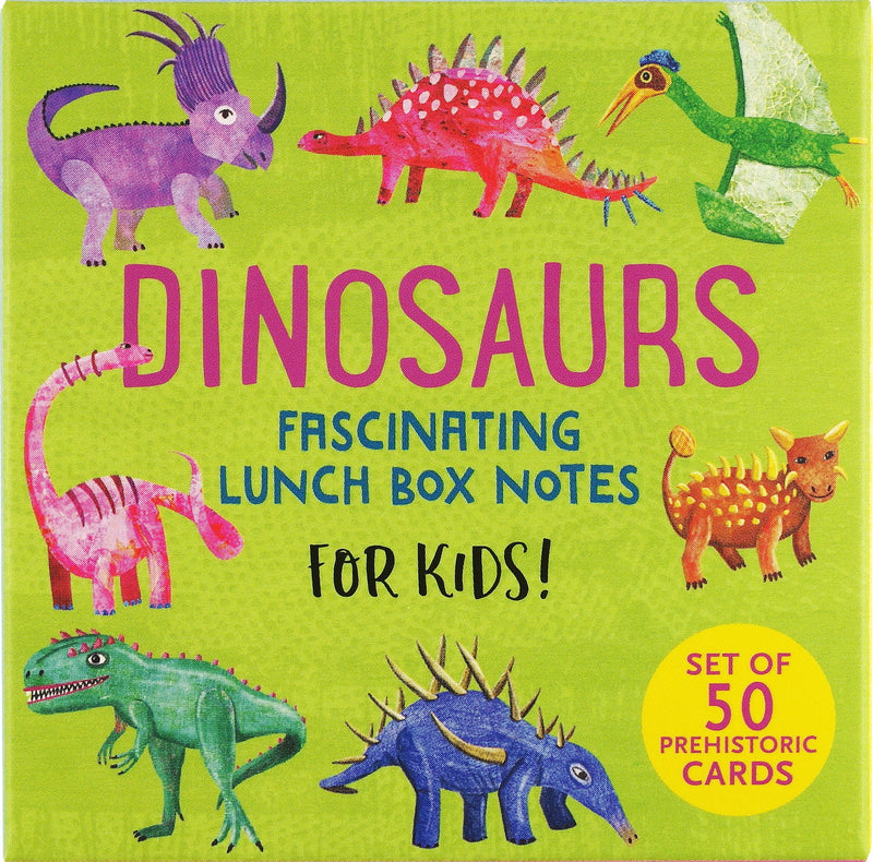 Dinosaurs: Fascinating Lunch Box Notes for Kids! (Set of 50 Cards)