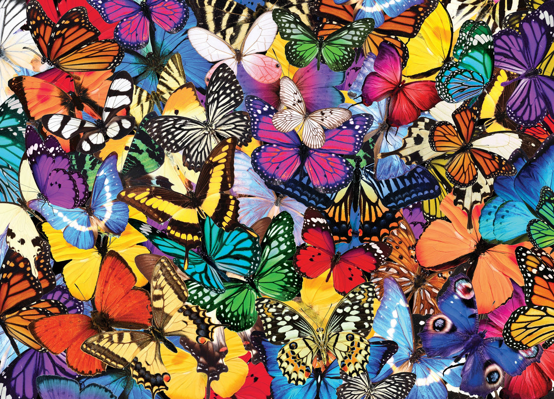 All the Butterflies 500 Piece Jigsaw Puzzle – Peter Pauper Press