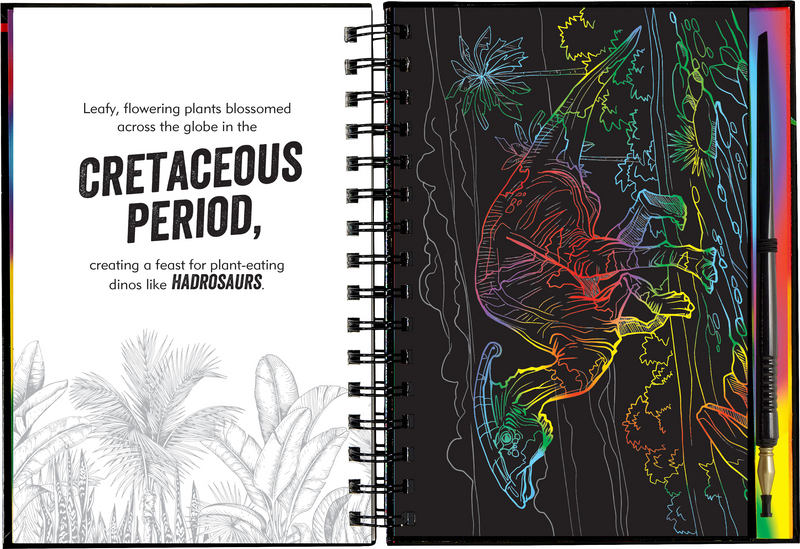 Extreme! Dinosaurs Scratch and Sketch
