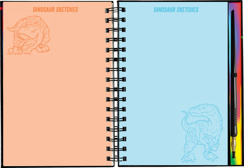 Extreme! Dinosaurs Scratch and Sketch