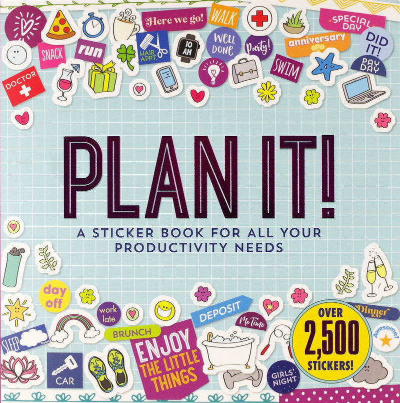 Plan It! A Sticker Book for All Your Productivity Needs