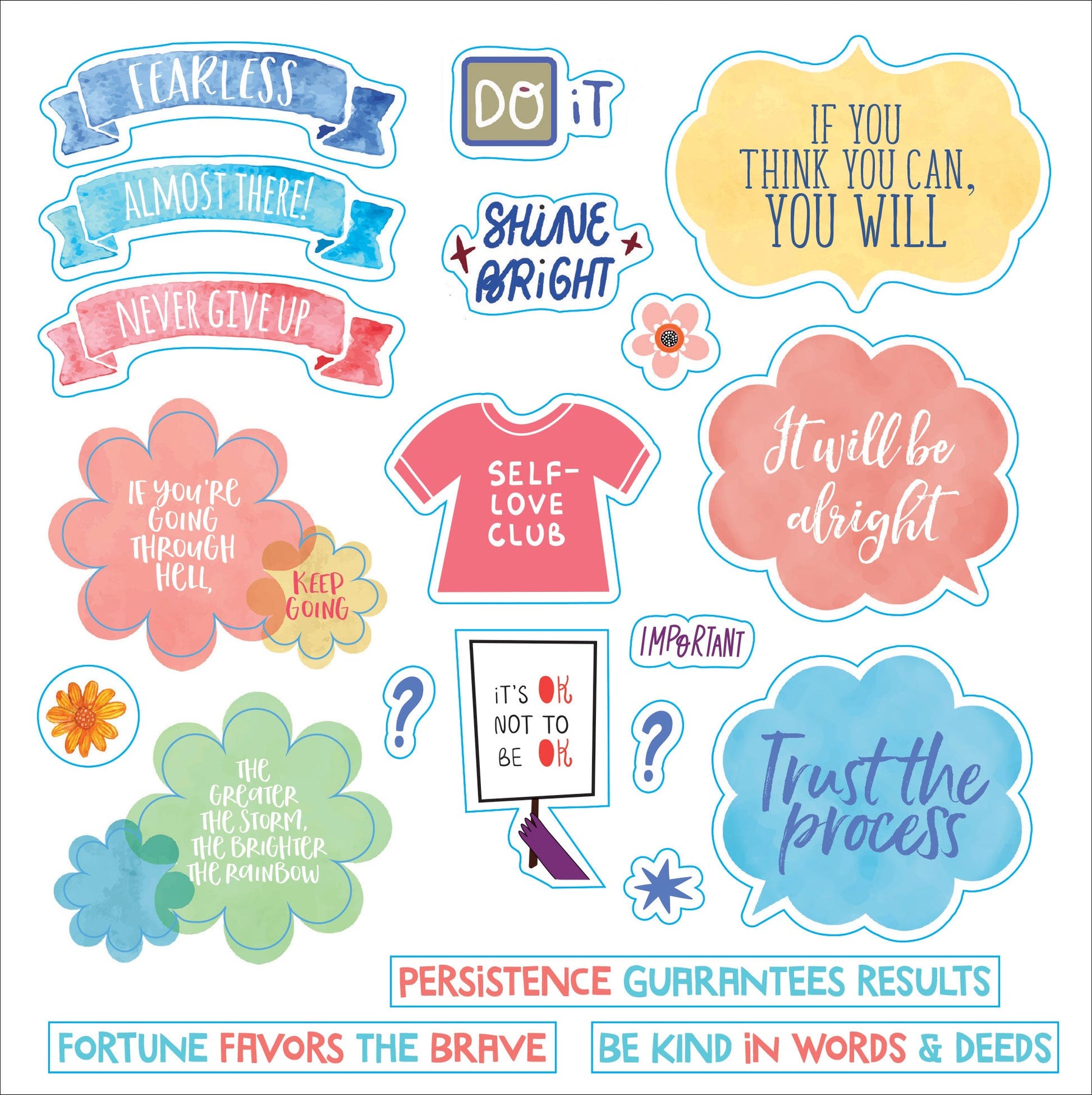 Whatever You Say! A Words and Phrases Sticker Book – Peter Pauper Press