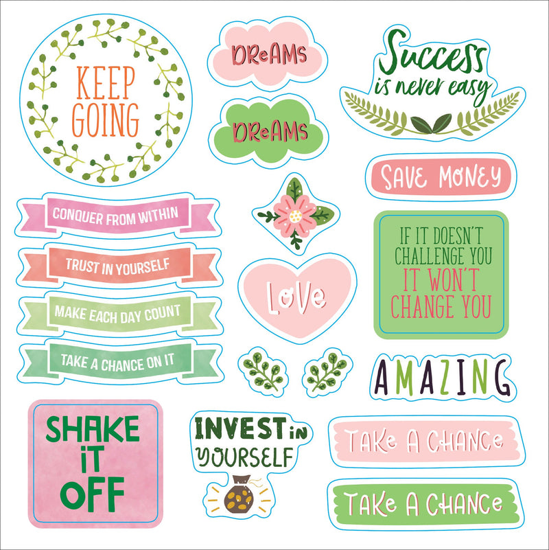 Whatever You Say! A Words and Phrases Sticker Book