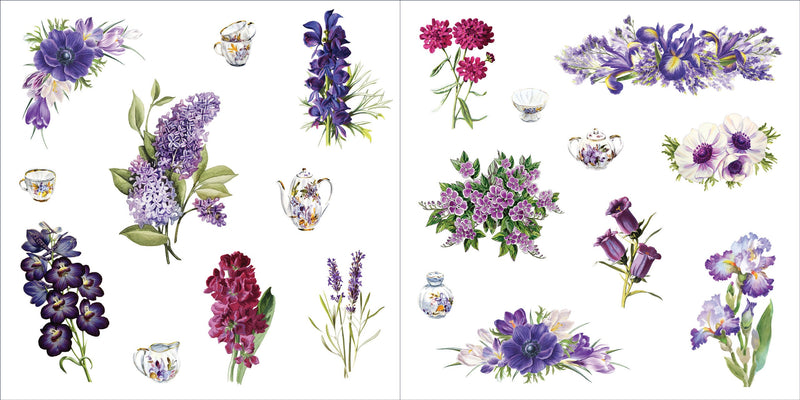 Bunches of Botanicals! Sticker Book