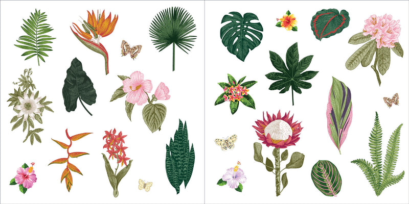 Bunches of Botanicals! Sticker Book