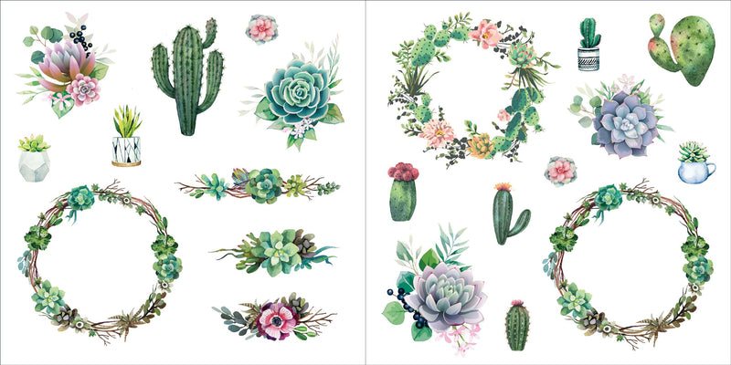 Bunches of Botanicals! Sticker Book