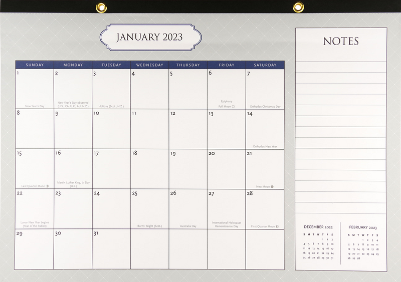 2023 Classic Desk Planner and Wall Calendar (11&