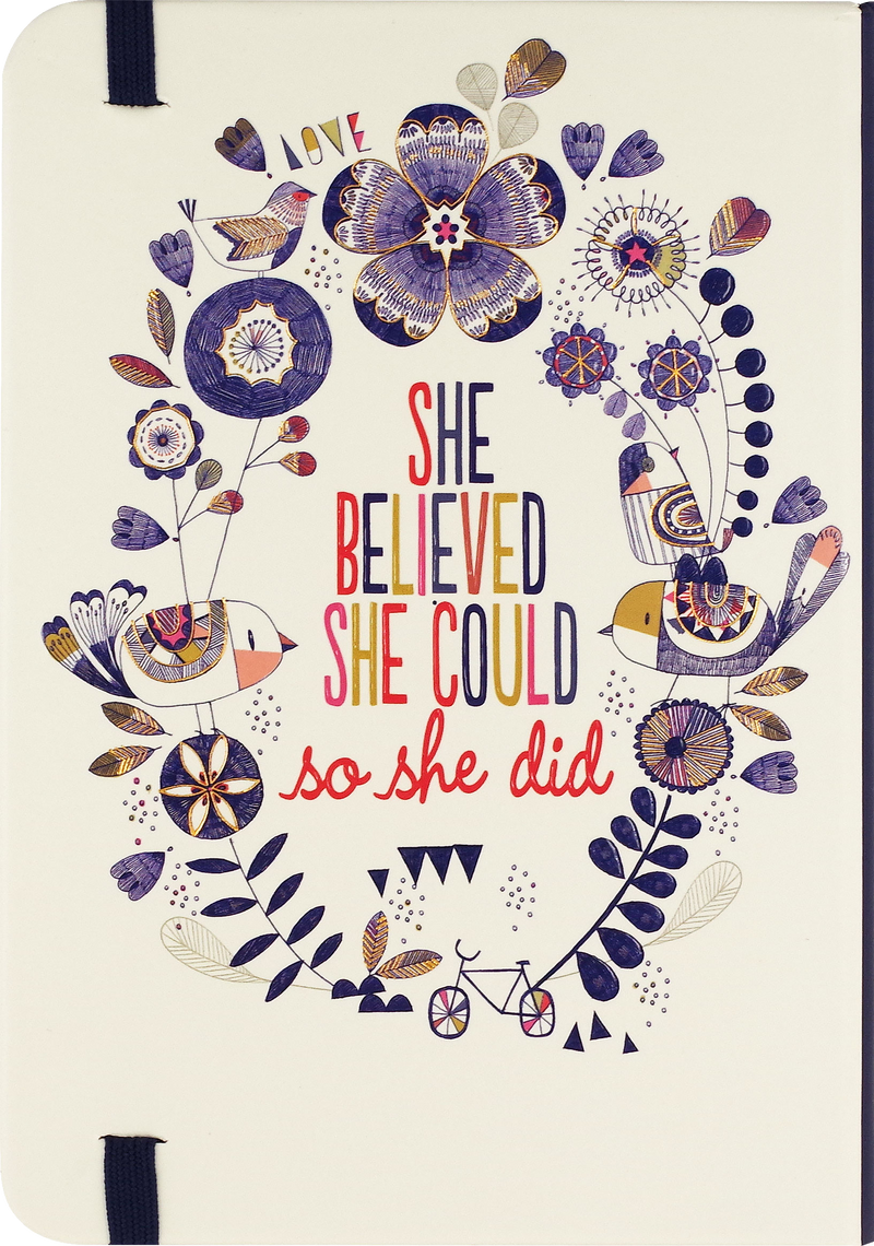 2023 She Believed She Could Weekly Planner (16 months, Sept 2022 to Dec 2023)