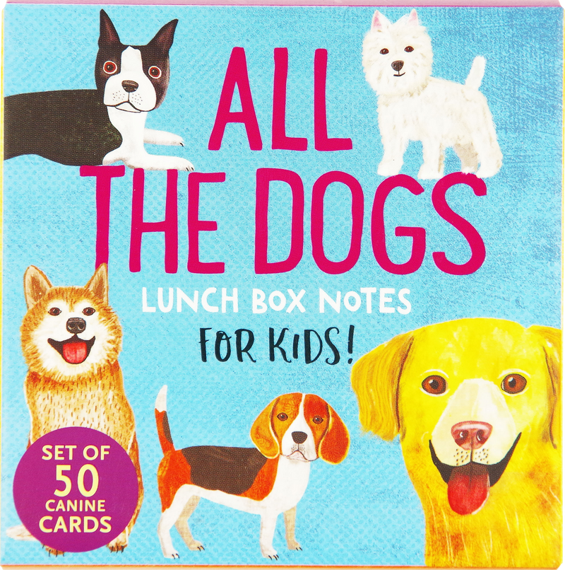 All the Dogs Lunch Box Notes for Kids! (Set of 50 Cards)