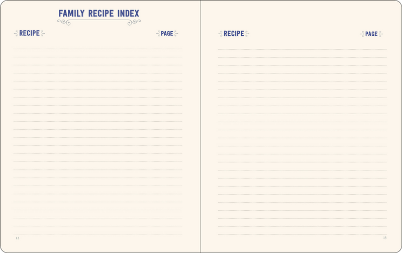 Family Recipes