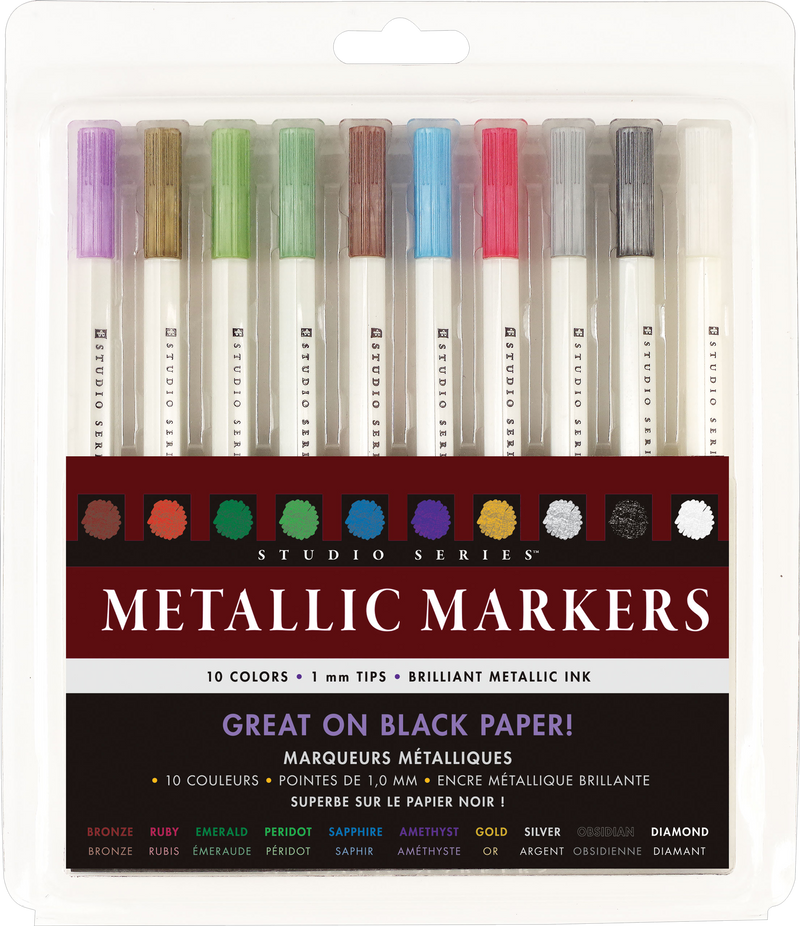 Studio Series Metallic Markers Set