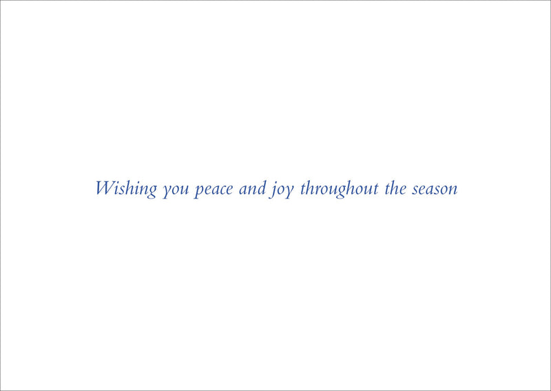 Canal Saint-Martin in Winter Deluxe Boxed Holiday Cards