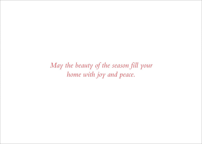 Cardinals in Winter Deluxe Boxed Holiday Cards