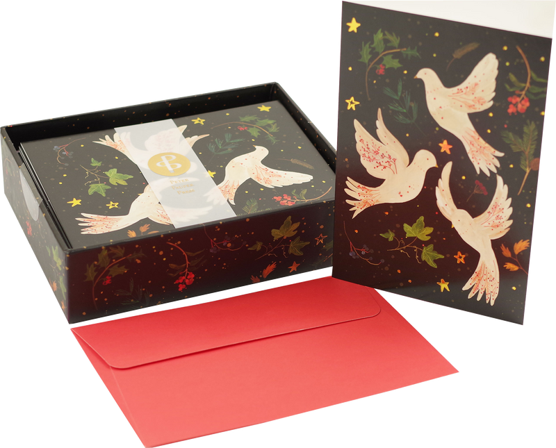 The Doves of Peace Small Boxed Holiday Cards