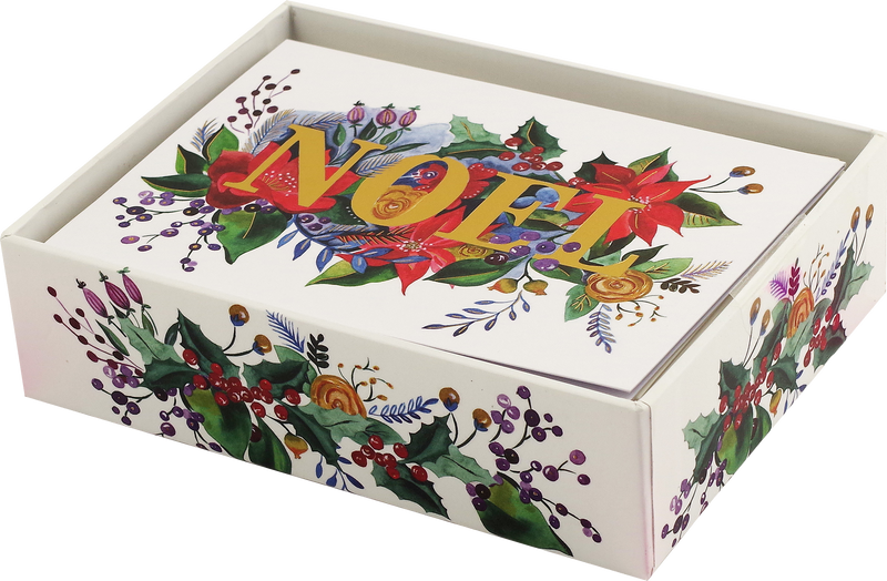 A Bright Noel Small Boxed Holiday Cards