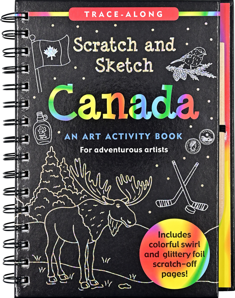 Canada Scratch and Sketch