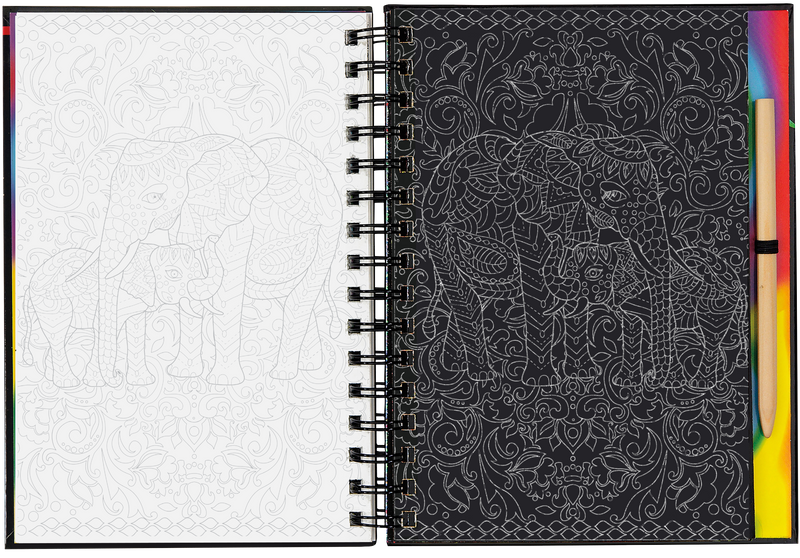 Extreme! Animals Scratch and Sketch