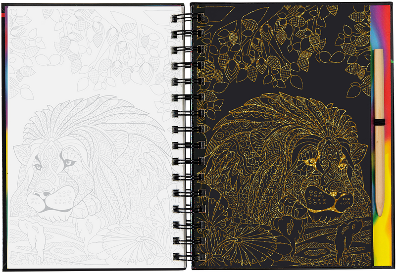 Extreme! Animals Scratch and Sketch