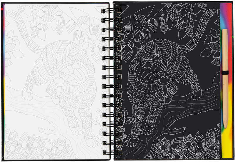 Extreme! Animals Scratch and Sketch