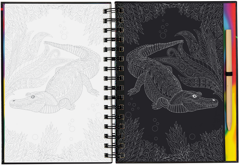 Extreme! Animals Scratch and Sketch
