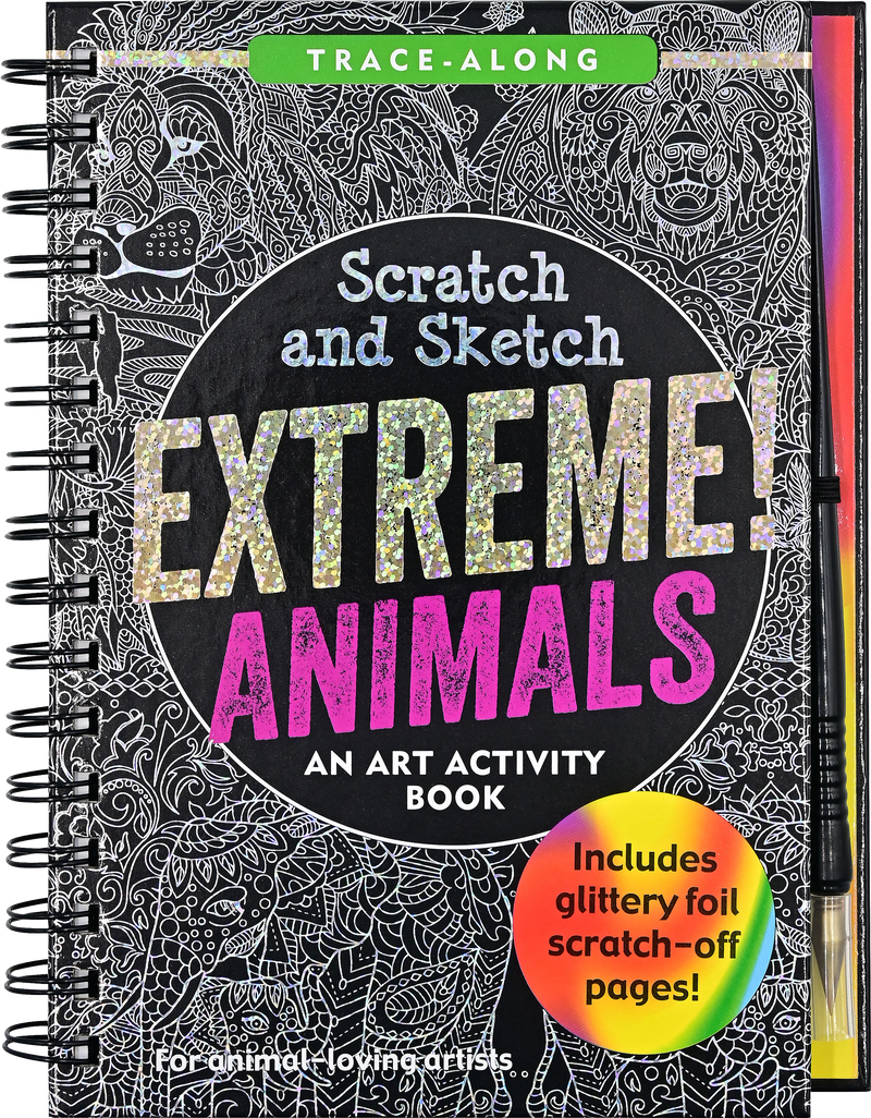 Extreme! Animals Scratch and Sketch