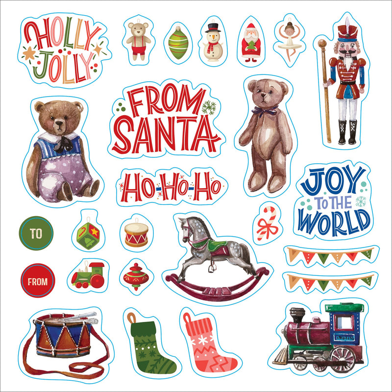 Merry & Bright Christmas! A Festive Sticker Book