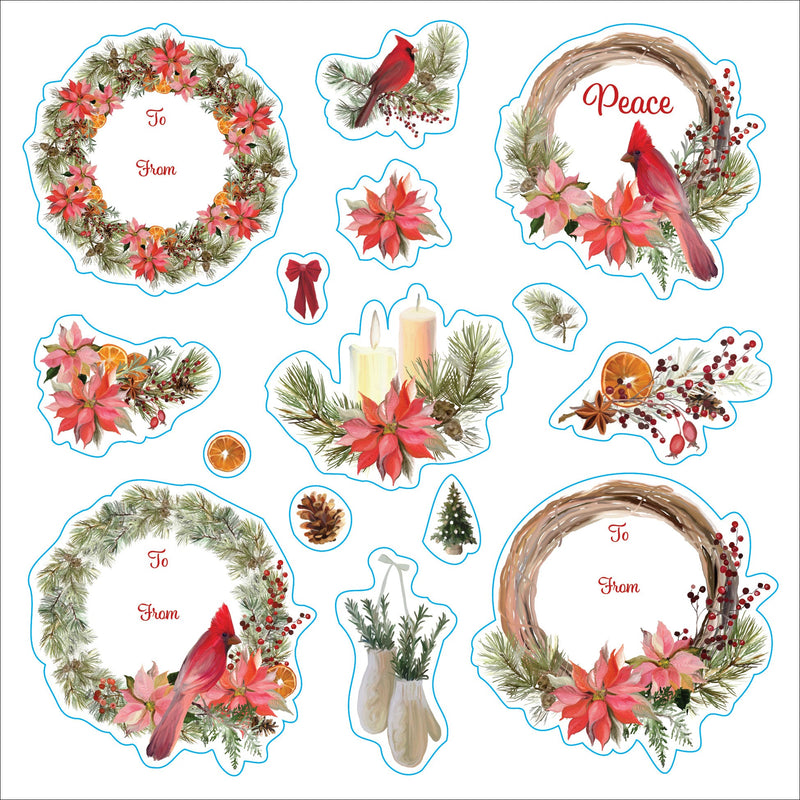 Merry & Bright Christmas! A Festive Sticker Book