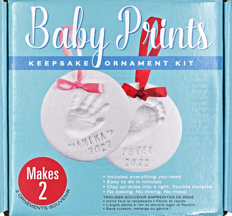 Baby Prints Ornament Kit