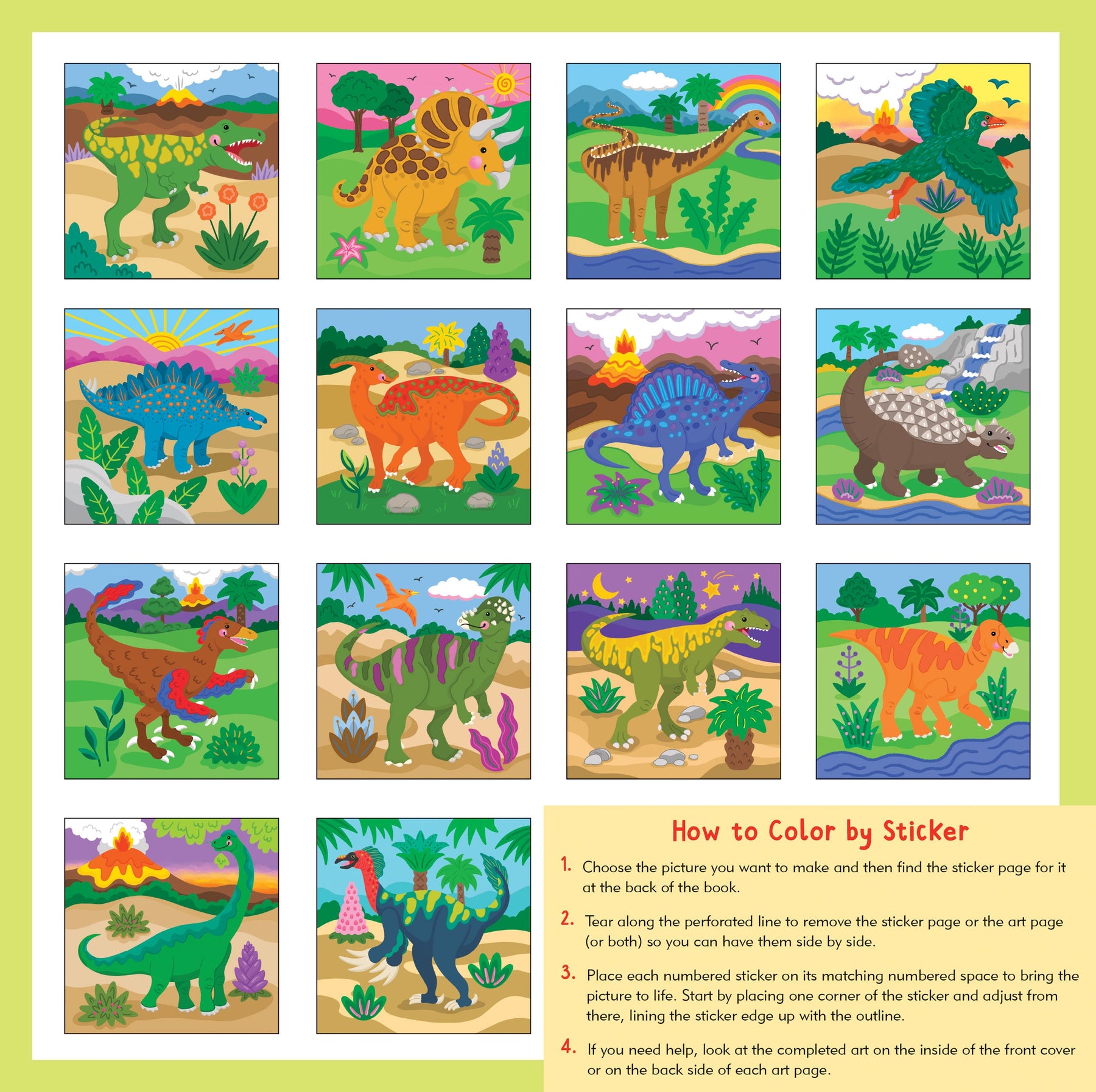 Blank Sticker Book: Dinosaur sticker book for boys blank, Dinosaur Blank  sticker book collecting album, A dinosaur stickers for toddlers,  (Paperback)