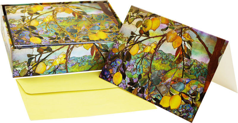 Tiffany Lemon Tree Note Cards