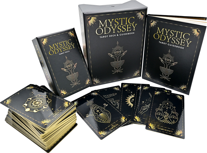 Mystic Odyssey Tarot Deck & Guidebook