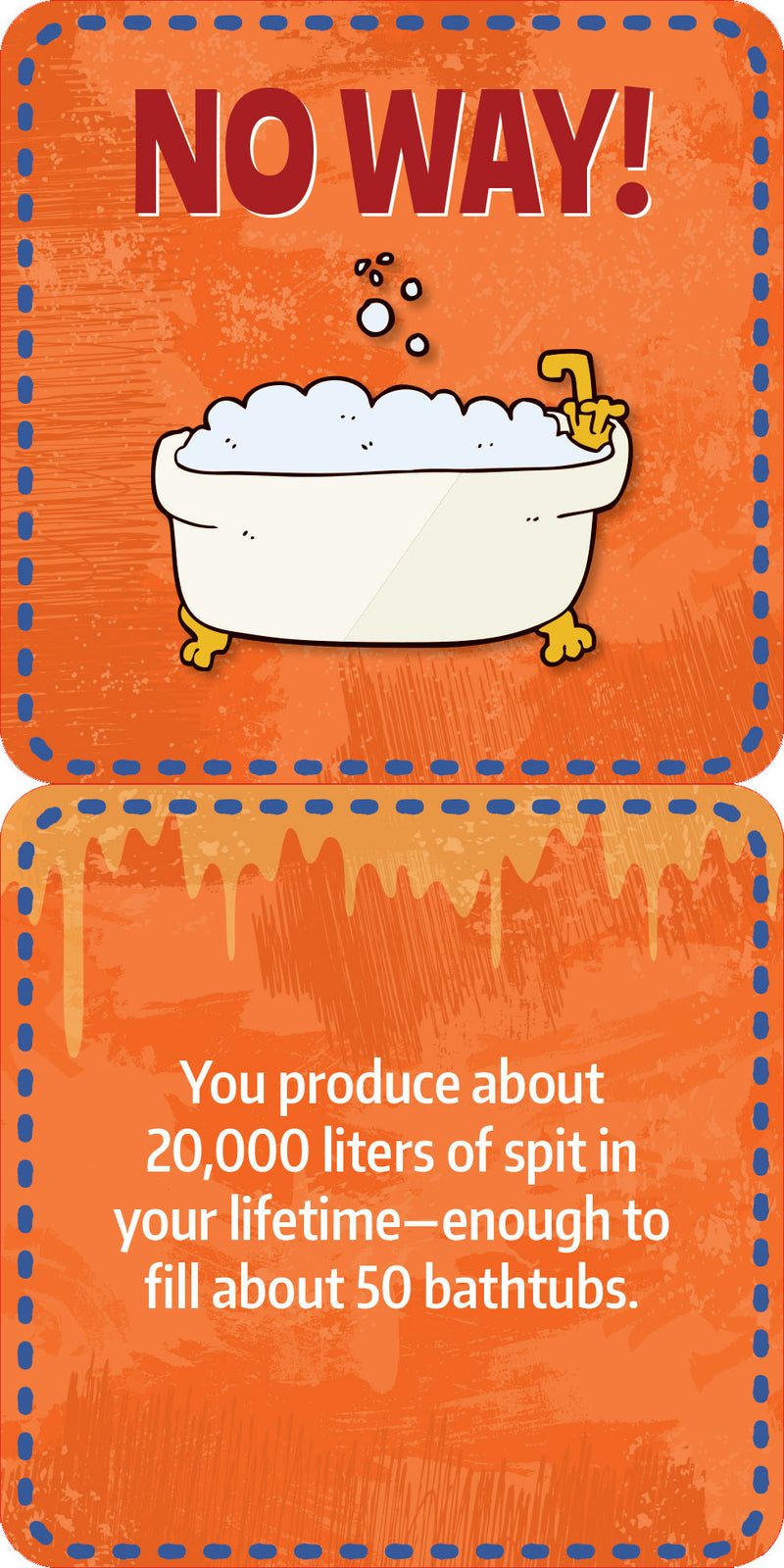 Gross Facts Lunch Box Notes for Kids!