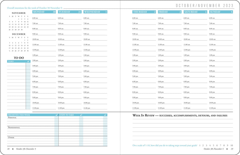 2024 Live with Purpose Planner (14 months, Sept 2023 to Dec 2024)