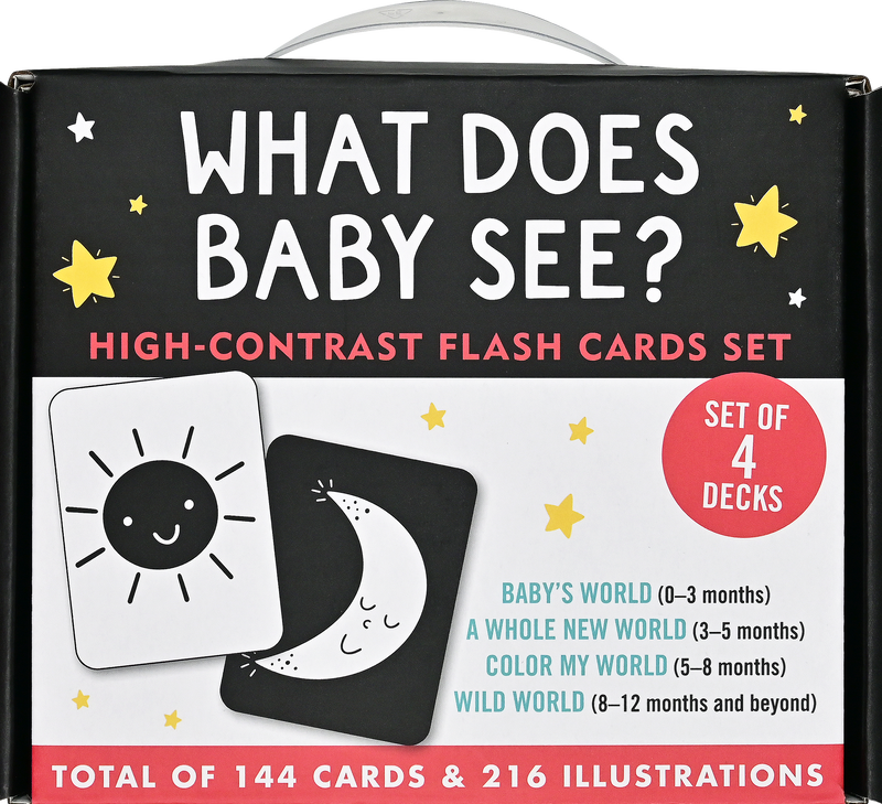 What Does Baby See? Flash Cards Value Pack (Set of 4)