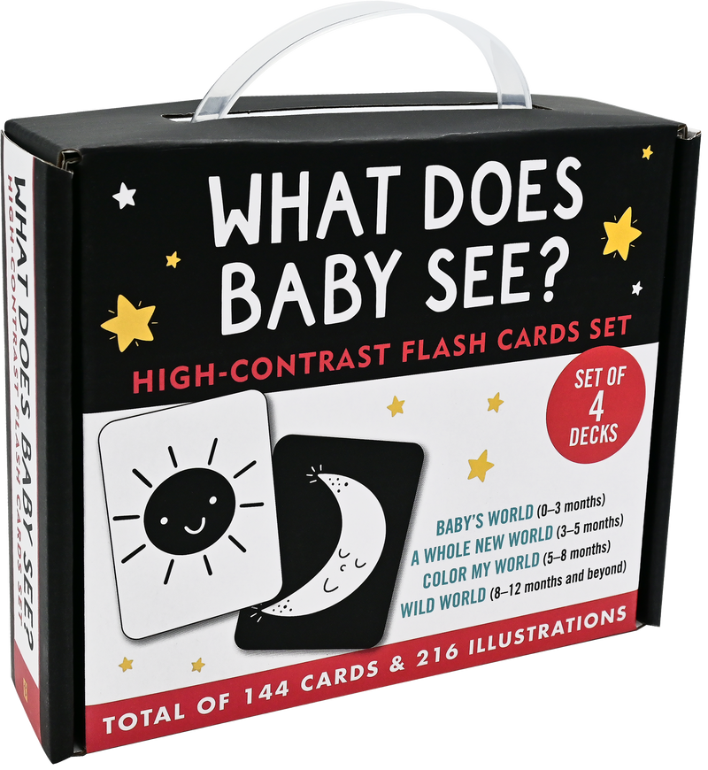 What Does Baby See? Flash Cards Value Pack (Set of 4)