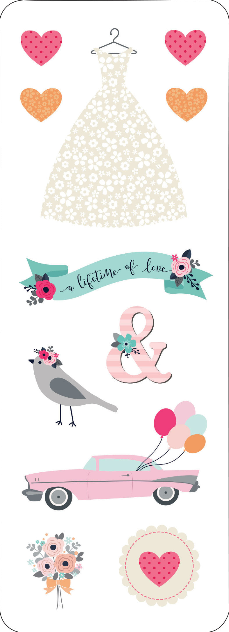 Wedding Sticker Set