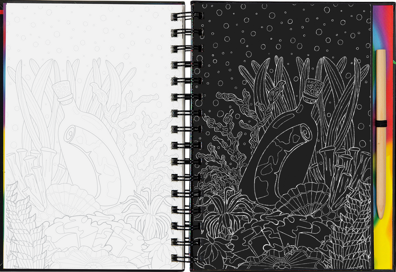Extreme! Undersea World Scratch and Sketch