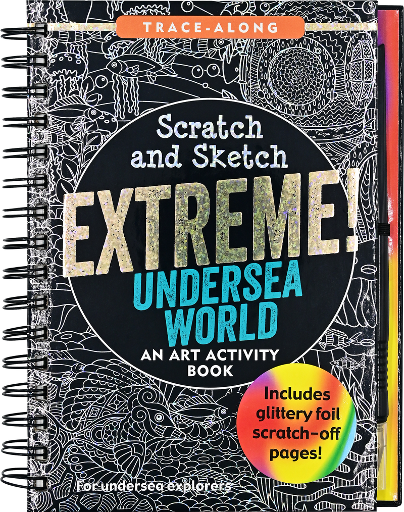 Extreme! Undersea World Scratch and Sketch
