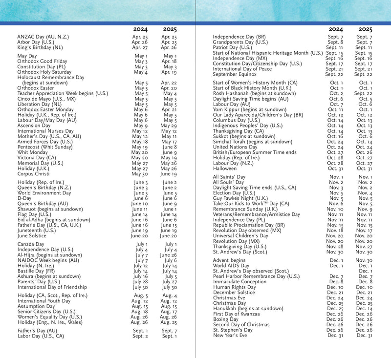 2024-25 Reflections 2-Year Pocket Planner