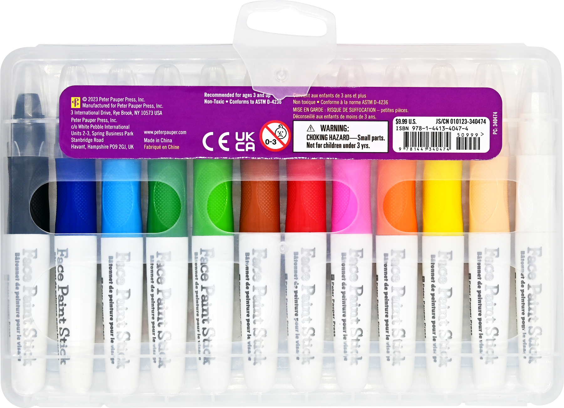 5 Star Face Paint Sticks 6pc - The Drawing Room