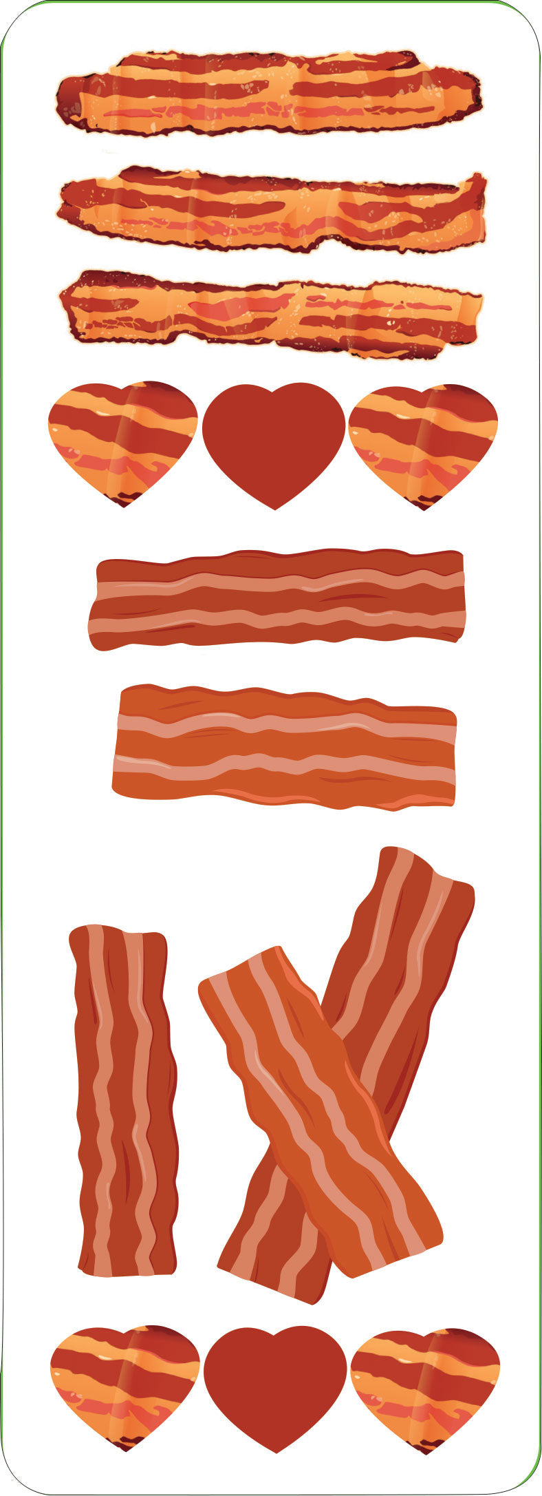Bacon Sticker Set