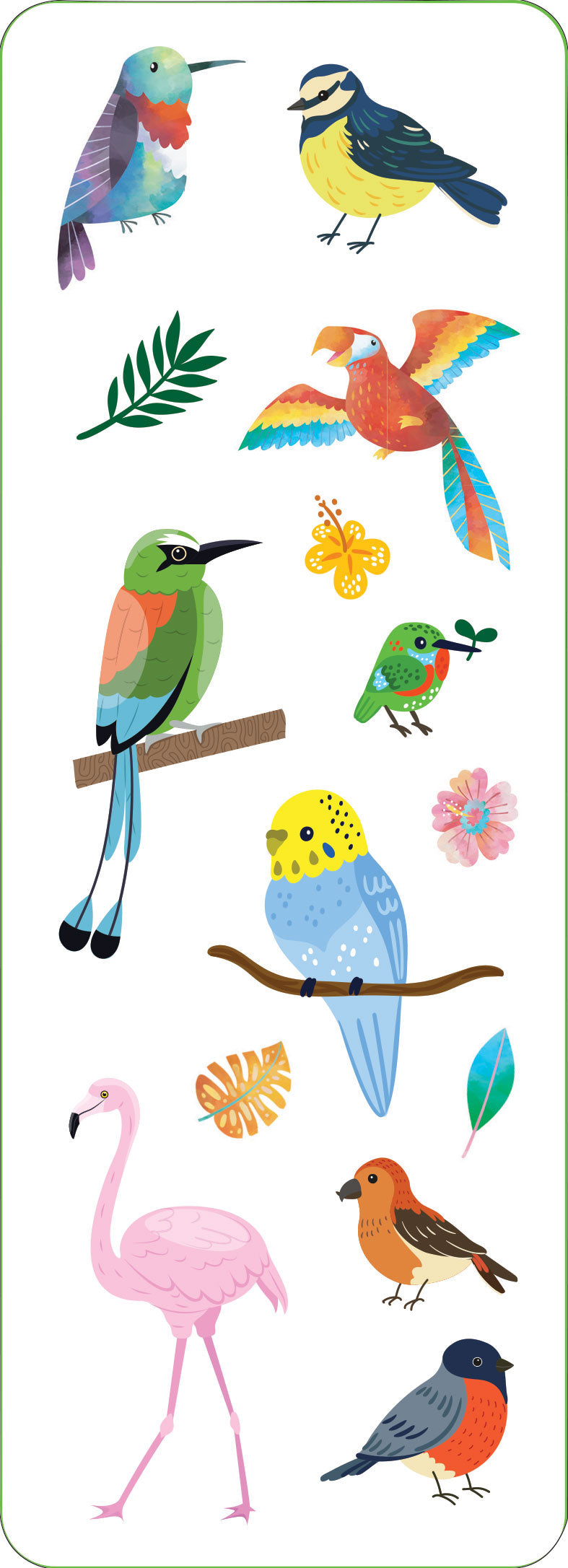 Birds Sticker Set