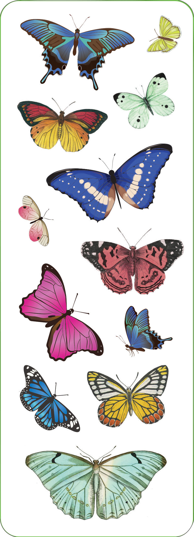 Butterfly Stickers - Neutral - STUDIO L2E
