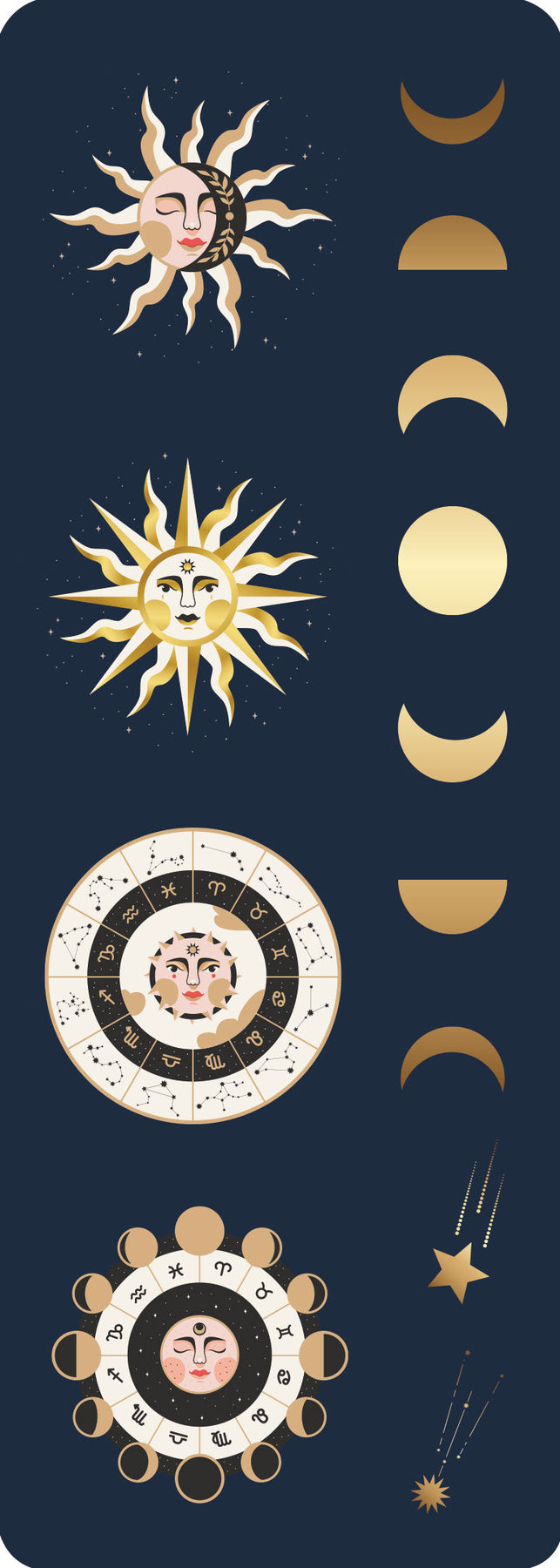 CELESTIAL STICKER SET. [Book]