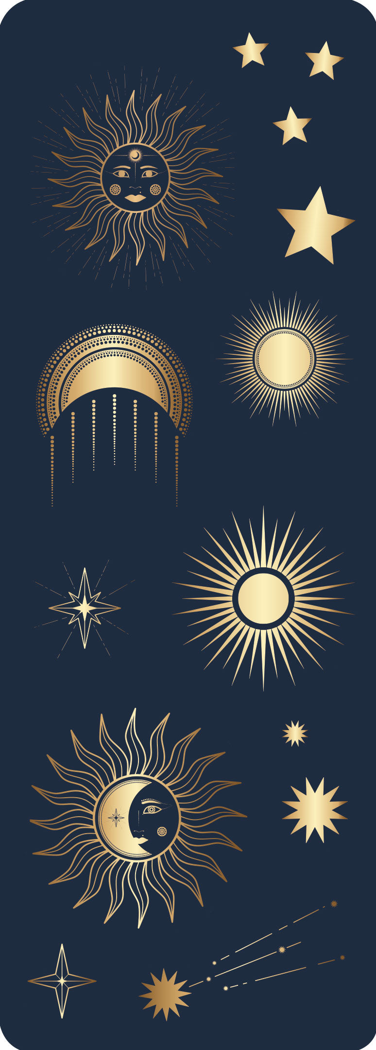 CELESTIAL STICKER SET. [Book]