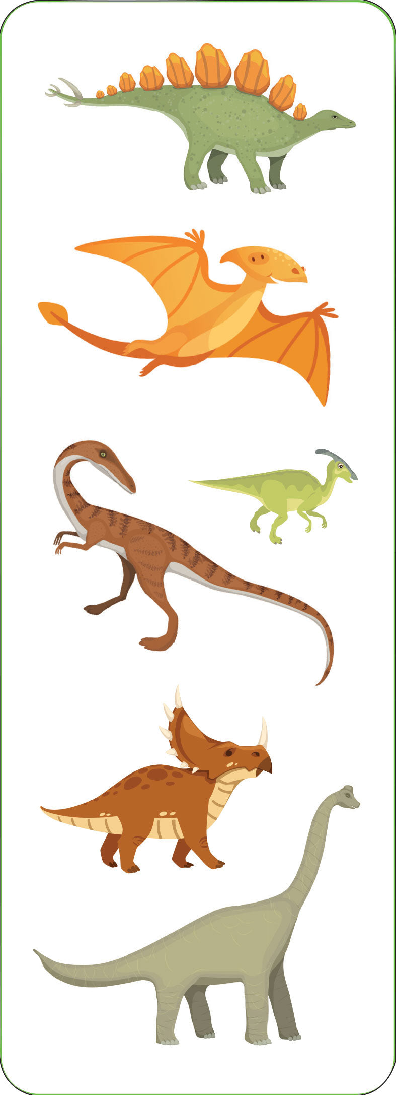 Collectible Dinosaur Stickers 12-Pack - Fun for All Ages – Permia