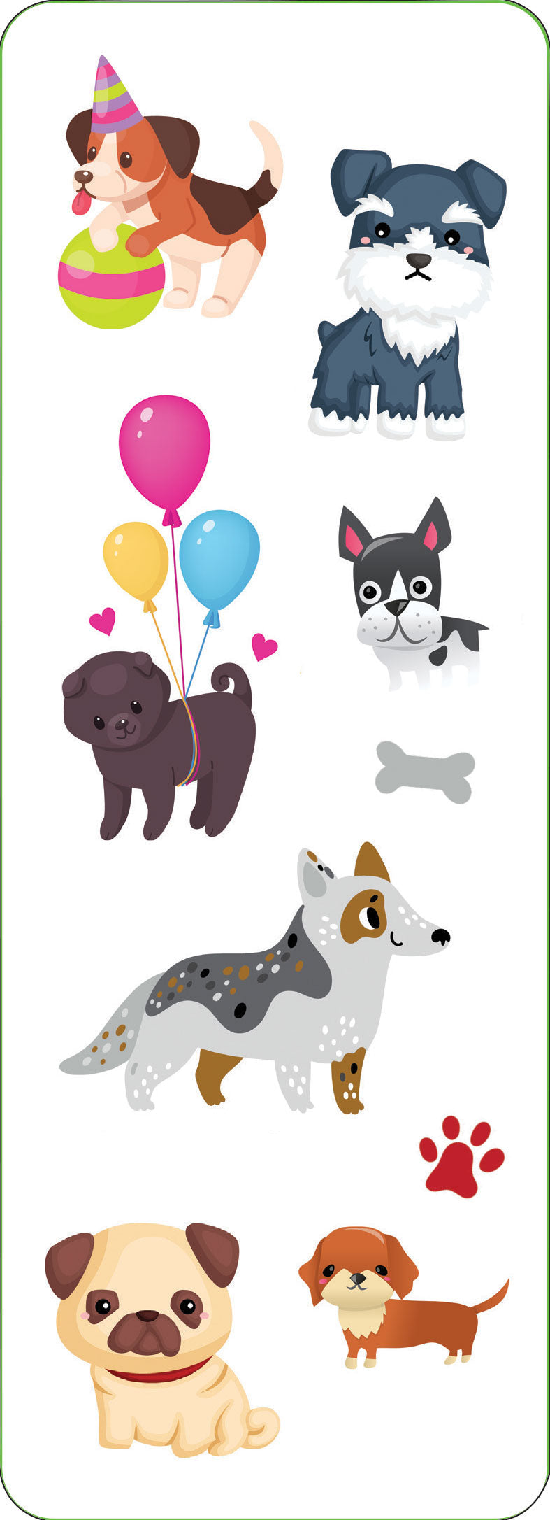 4 pieces Children Animal stickers – MyFirstApp.com